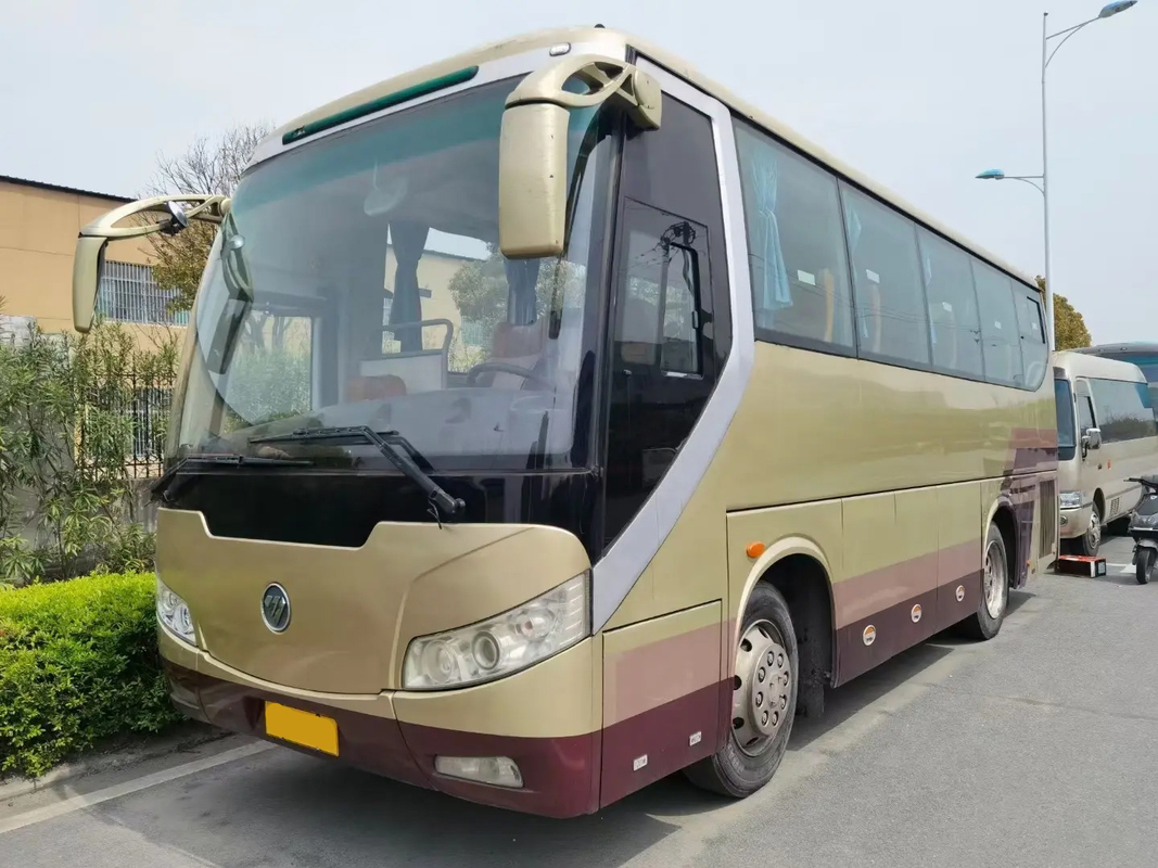 BJ6800 Autocarro diesel de direção esquerda com ar condicionado da marca Futian com grande espaço para bagagem