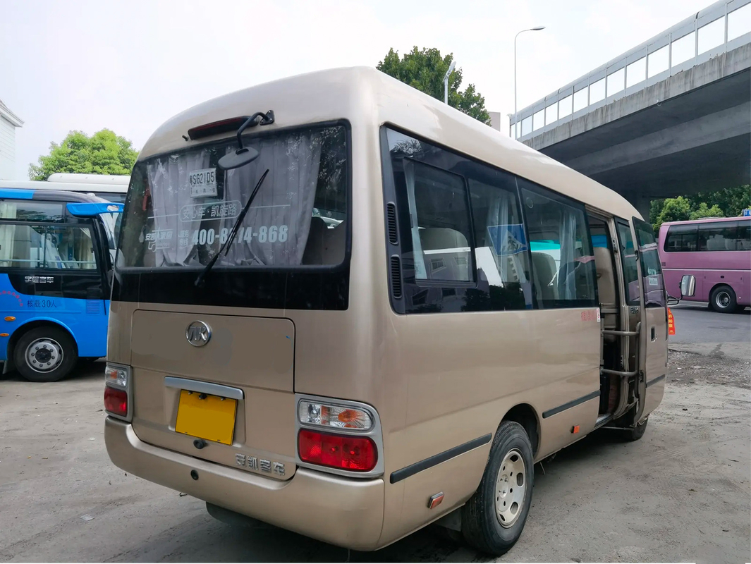 HFF6606 Ankai Brand Air-Conditioned Aviation Seats Modelo de Alta Qualidade Minibus de Porta Única