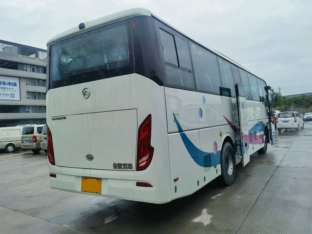 Ônibus de segunda mão de 47 lugares Golden Dragon Brand New Energy com grande espaço de bagagem