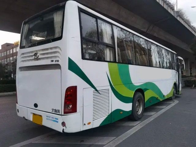11.5m Euro 4 Diesel Motor Direção esquerda King Long 51-Sit Large Used Passenger Bus