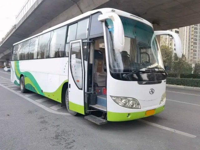11.5m Euro 4 Diesel Motor Direção esquerda King Long 51-Sit Large Used Passenger Bus