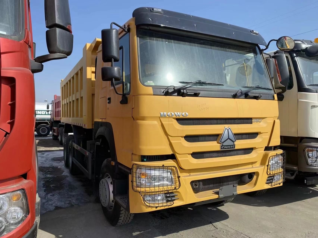 Howo Sino Truck 2023 Amarelo Cor 6*4 Drive Mode Weichai 380hp Direito Direito Brand New