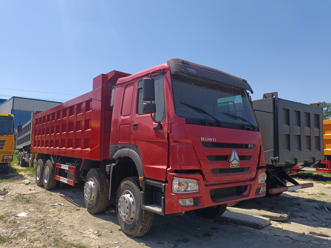 Caminhão Sino caixa de engrenagens manual Howo carregador de 12 rodas Euro 3 RHD Uma fila e cama