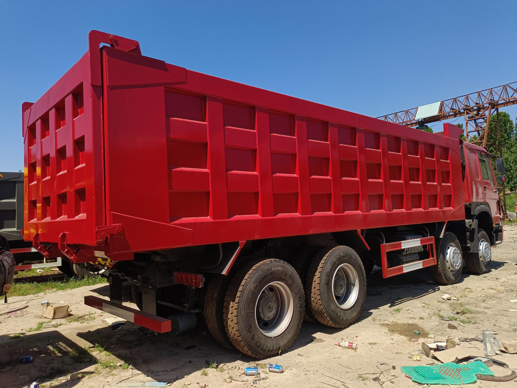 Caminhão Sino caixa de engrenagens manual Howo carregador de 12 rodas Euro 3 RHD Uma fila e cama