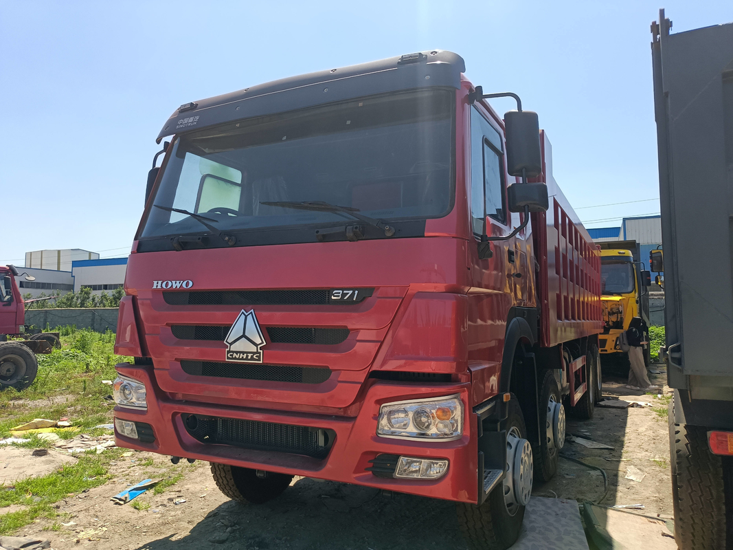 Caminhão Sino caixa de engrenagens manual Howo carregador de 12 rodas Euro 3 RHD Uma fila e cama