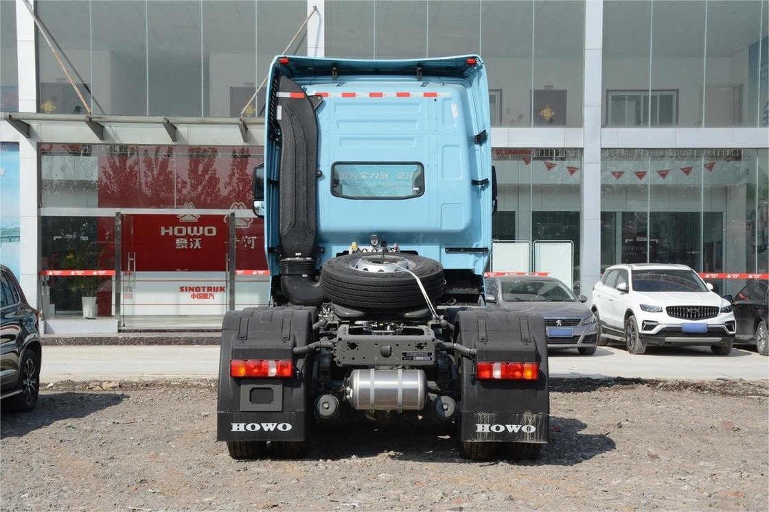 Howo Tractor Truck Nacional VI 6X4 AMT Automático traseiro duplo eixo traseiro oito rodas 570HP