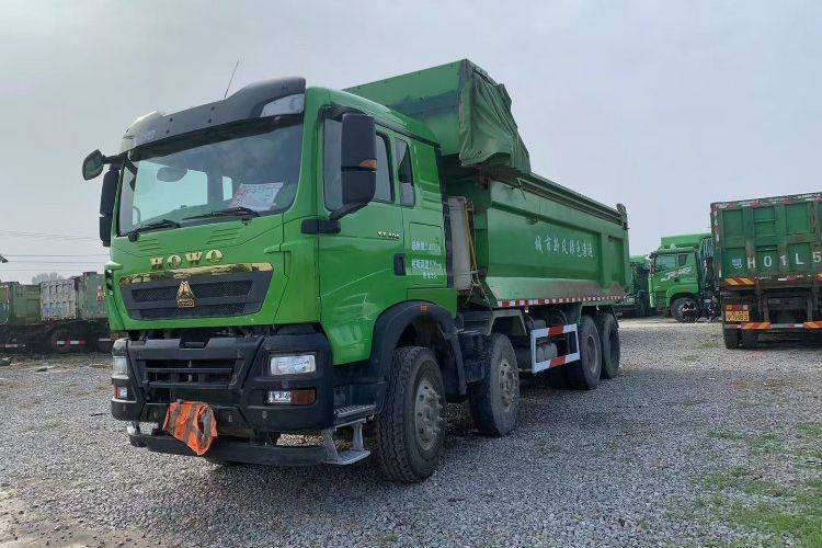 Sino Truck Dump 8×4 Howo TX7 Tipper 2020 Ano Weichai 400hp Motor poderoso 50 toneladas de carga útil