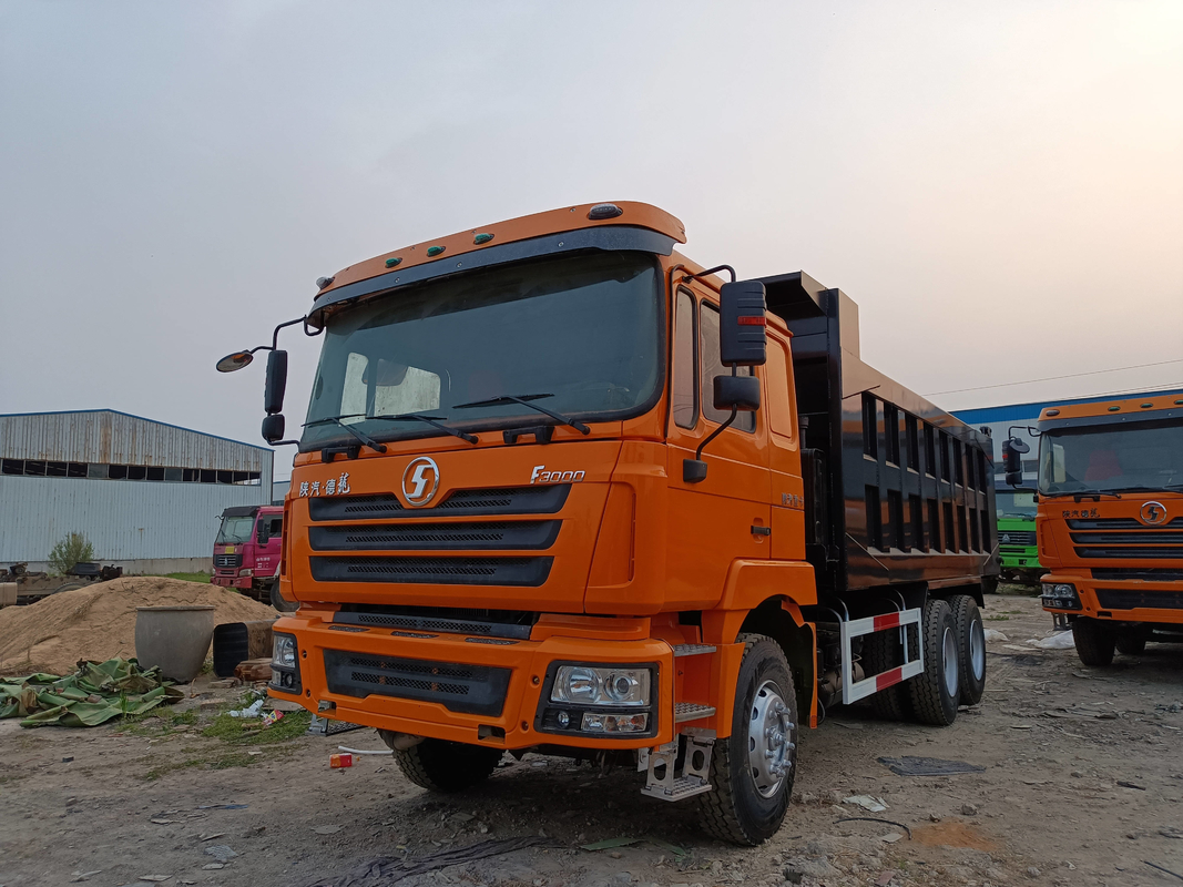 Shacman F3000 Dump Truck 6*4 Usado com Renovação Weichai 380hp Diesel Flat Roof Cabin