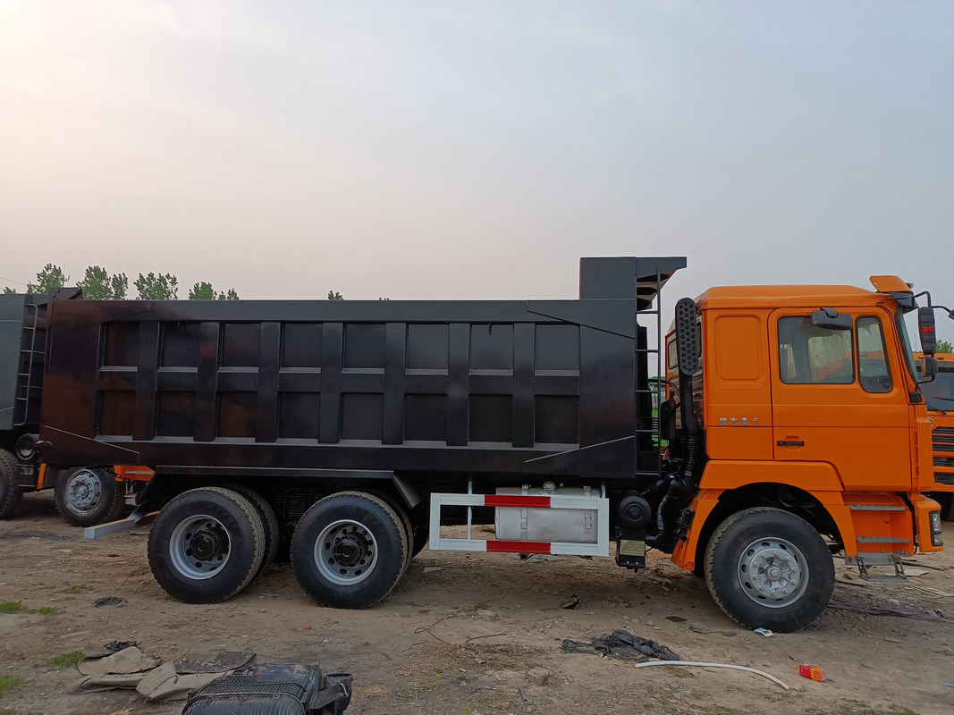 Shacman F3000 Dump Truck 6*4 Usado com Renovação Weichai 380hp Diesel Flat Roof Cabin