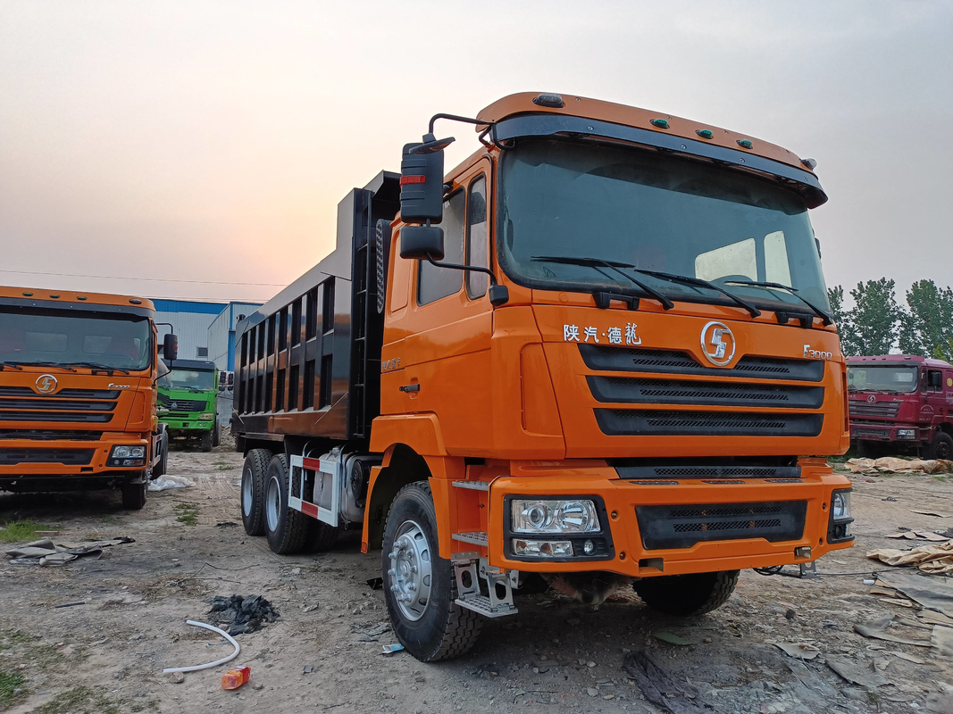 Shacman F3000 Dump Truck 6*4 Usado com Renovação Weichai 380hp Diesel Flat Roof Cabin