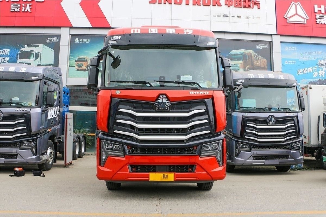 460hp HOWO camião pesado 6X4 GNC traseiro duplo eixo traseiro de oito rodas tractor nacional VI