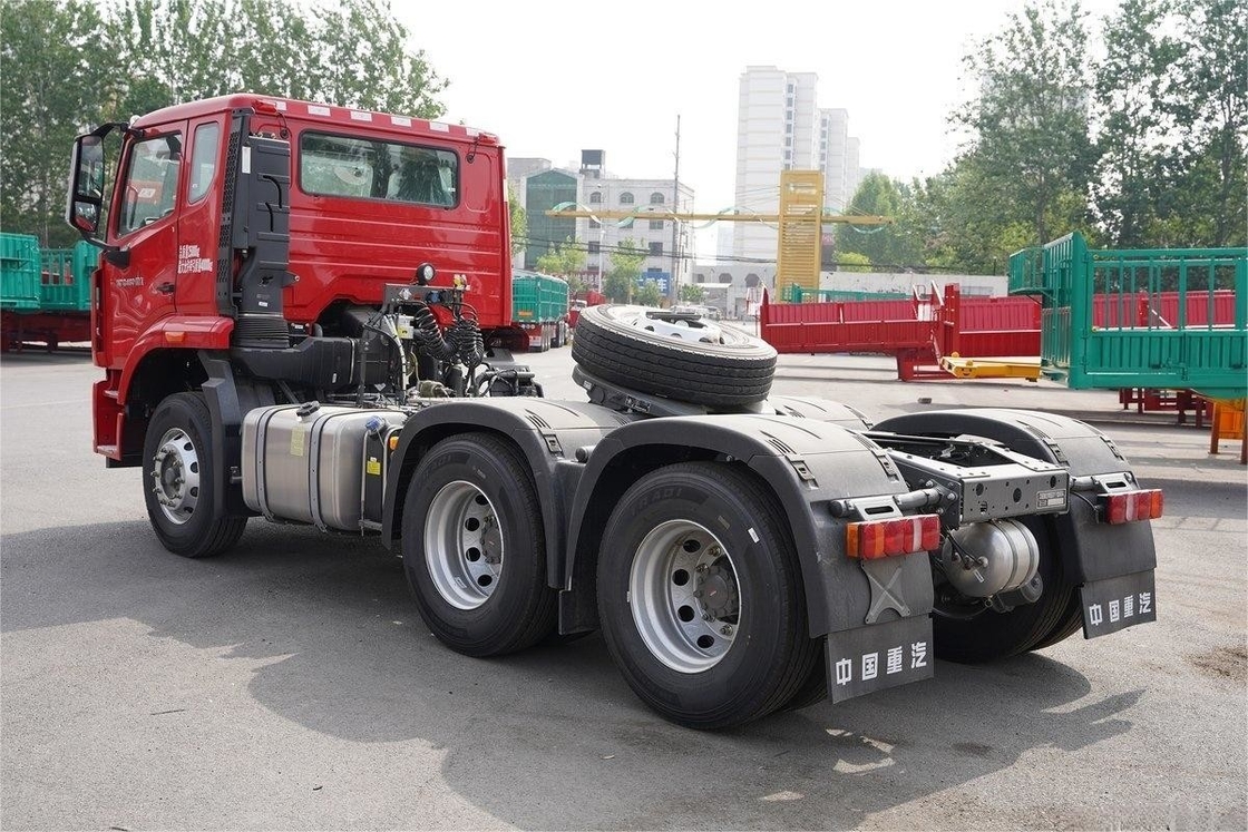 Sinotruk Howo N7G caminhão pesado de linha única de meio assento 460HP 6X4 diesel 12 velocidades tractor
