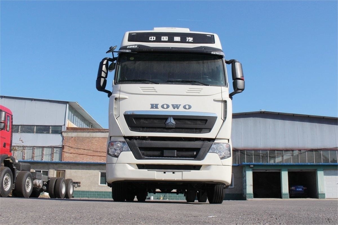 T7H HOWO Caminhão pesado, defletor de ar com ar condicionado, 500 HP, 4X2 tractor de eixo único