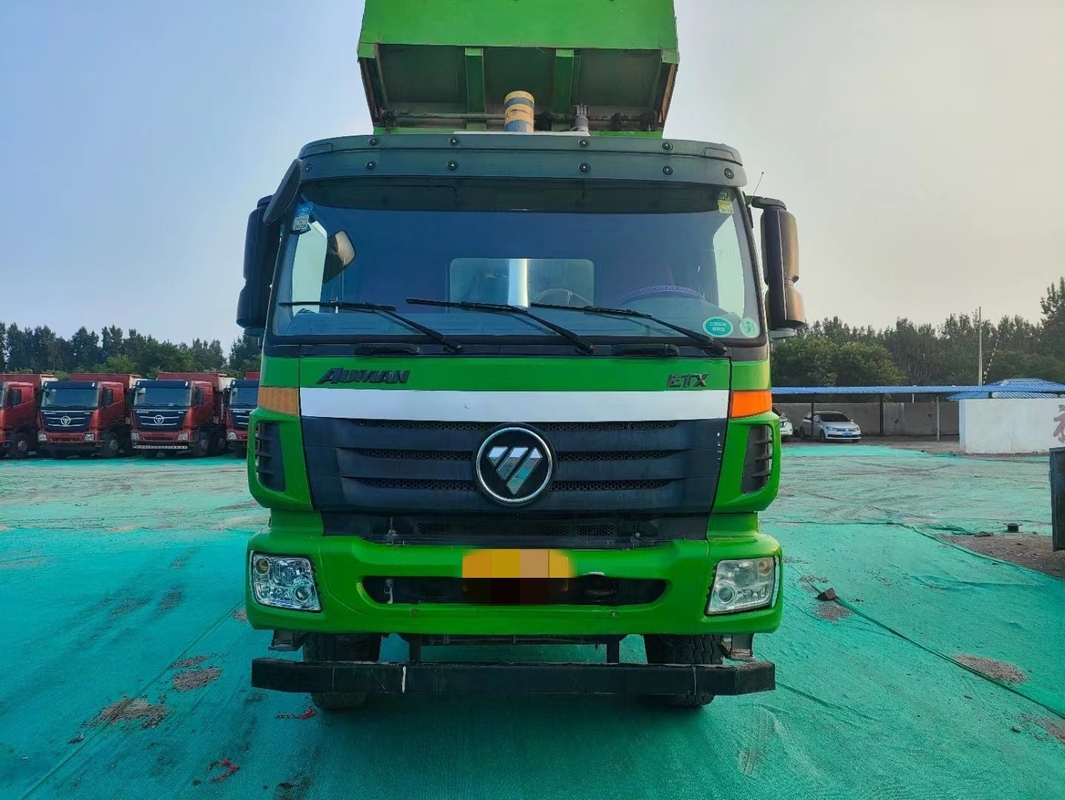 6*4 Caminhão de segunda mão Foton ETX Tipper 2018 Ano Weichai 375hp Com balde tipo U