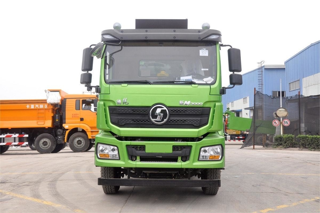 Shacman Dump Truck Weichai Nacional Cinco 6x4 350HP 5.6m 6 cilindros 10 marchas U-Box