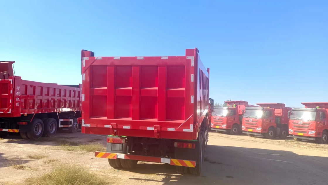 8*4 camiões de despejo usados para venda 22cbm Capacidade balde FAW V20 camião de descarga 340hp diesel