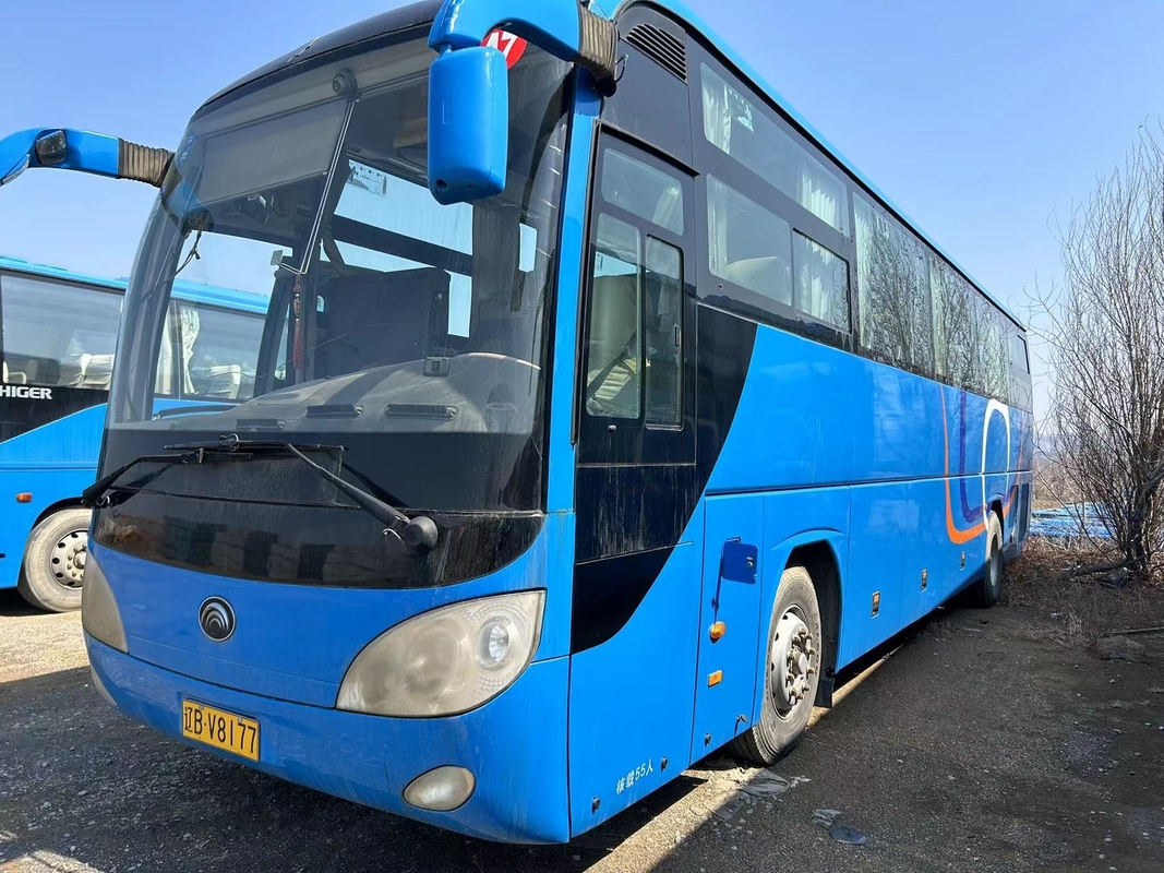 Ônibus usado 2016 Ano de segunda mão Ônibus Yutong ZK6120 Direção esquerda e direita 55 lugares