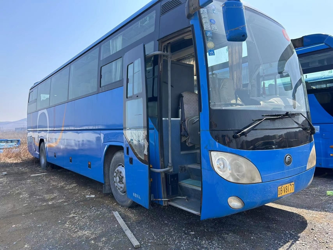 Ônibus usado 2016 Ano de segunda mão Ônibus Yutong ZK6120 Direção esquerda e direita 55 lugares