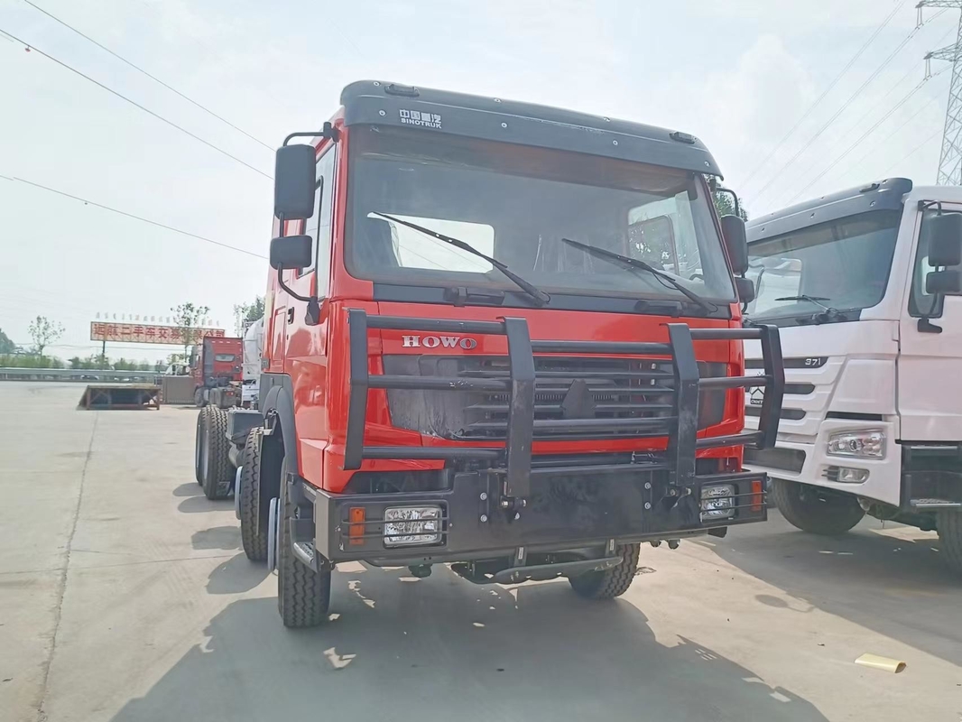 Sino Truck 2022 Howo Chassis usado com alta qualidade 8*4 reformado com 12 pneus LHD