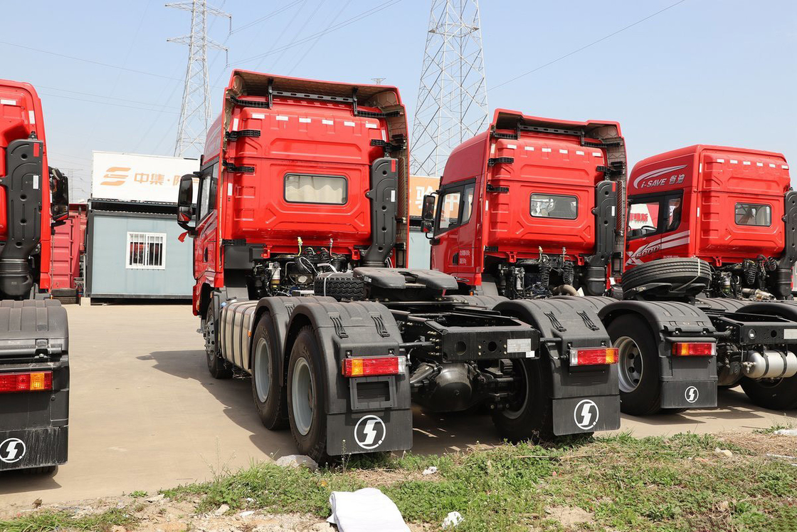Shacman Trator Caminhão Alto Tejo Placa de Fluxo Diesel 12 Velocidade 650hp 6x4 X5000 Modelo
