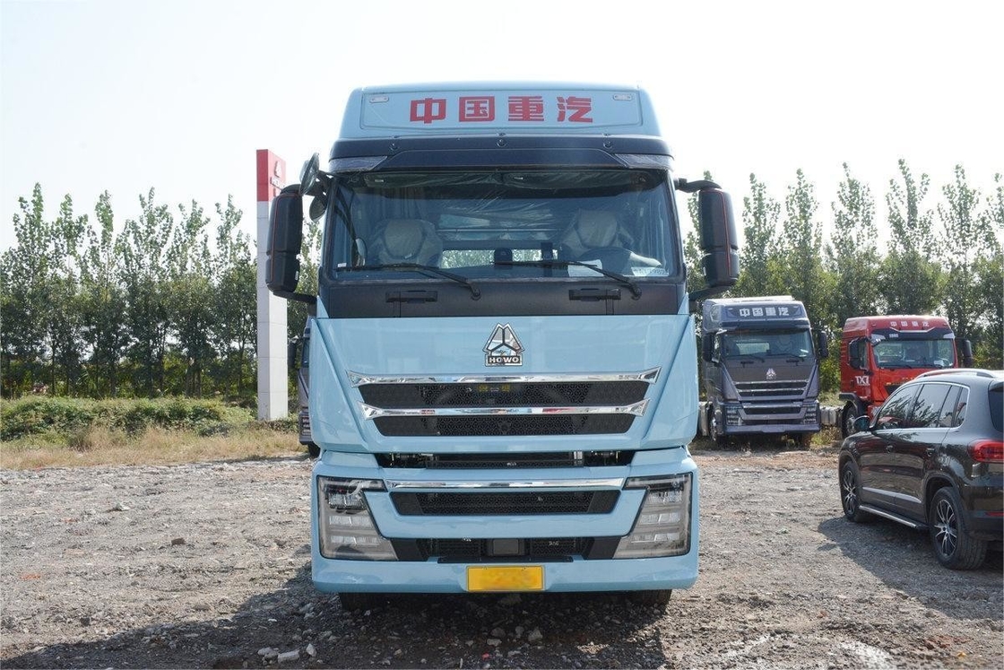 Howo Tractor Truck Nacional VI 6X4 AMT Automático traseiro duplo eixo traseiro oito rodas 570HP