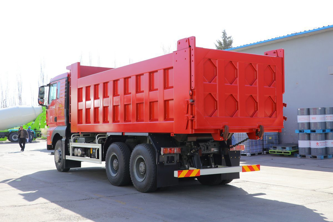 SITRAK G7 camião de descarga de 12 velocidades 400 CV 6X4 5.8m Container de descarga em forma de U Corpo vermelho Sinotruk
