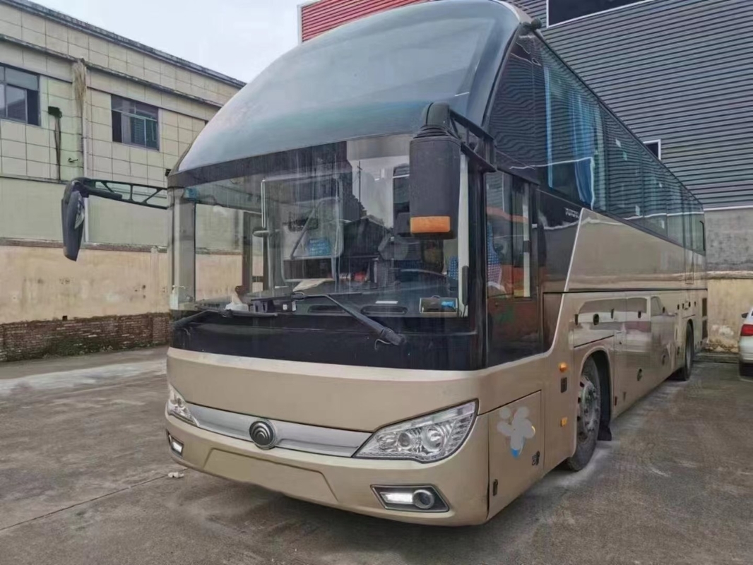 Autocarro de luxo de Youtong 48 lugares Champagne Yutong ZK6122H VIP Passageiro de ônibus com A/C
