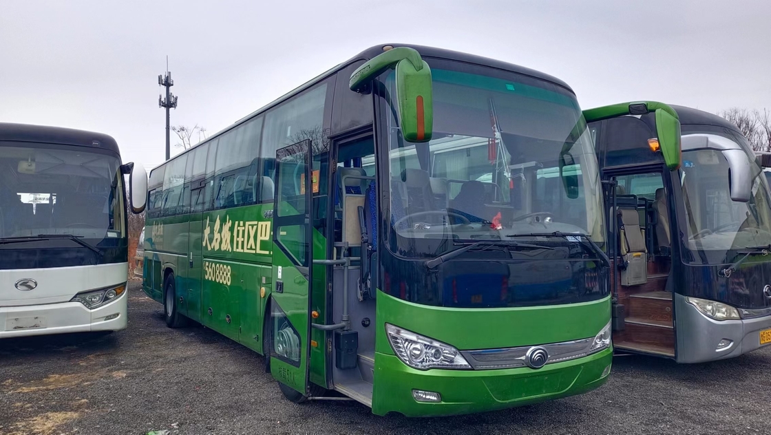 China Yutong Preços de ônibus 2016 Youngtong ônibus 51 assentos folha Primavera bom em estrada ruim Deisel