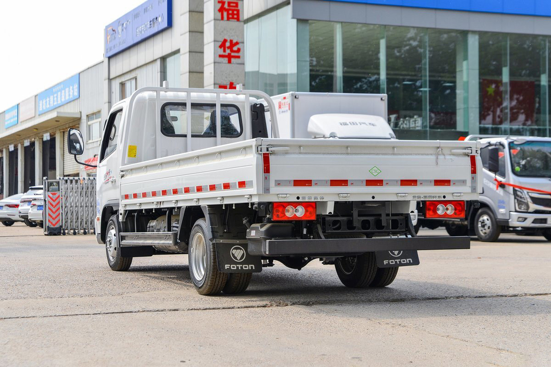 Foton Auman Light Truck 2.0L 127HP CNG 3,94m Euro 6 5 marchas Assentos de fila única Caixa de carga traseira