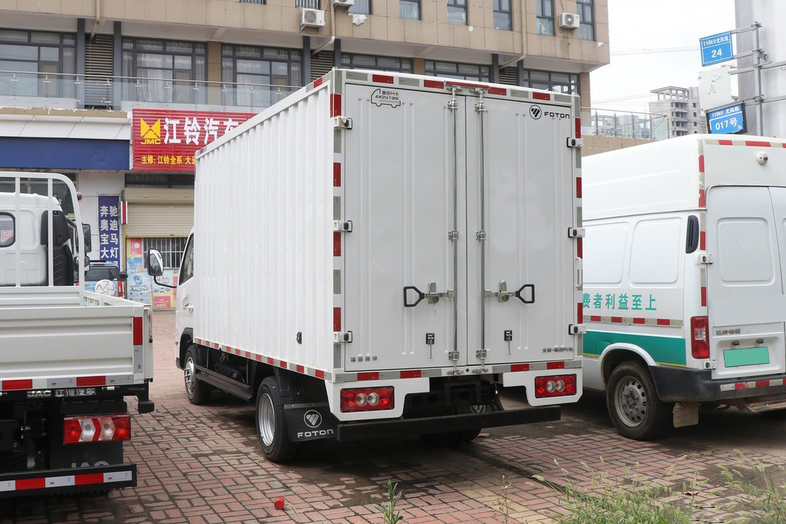 Bom Ar Condicionado Deflector Assento de Linha Única 2.0L Gás 144HP 4.17m Foton Van Truck