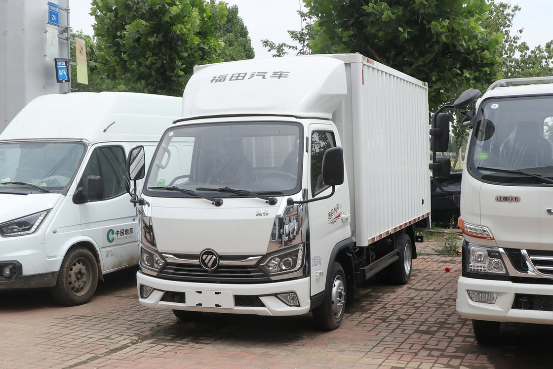 Bom Ar Condicionado Deflector Assento de Linha Única 2.0L Gás 144HP 4.17m Foton Van Truck