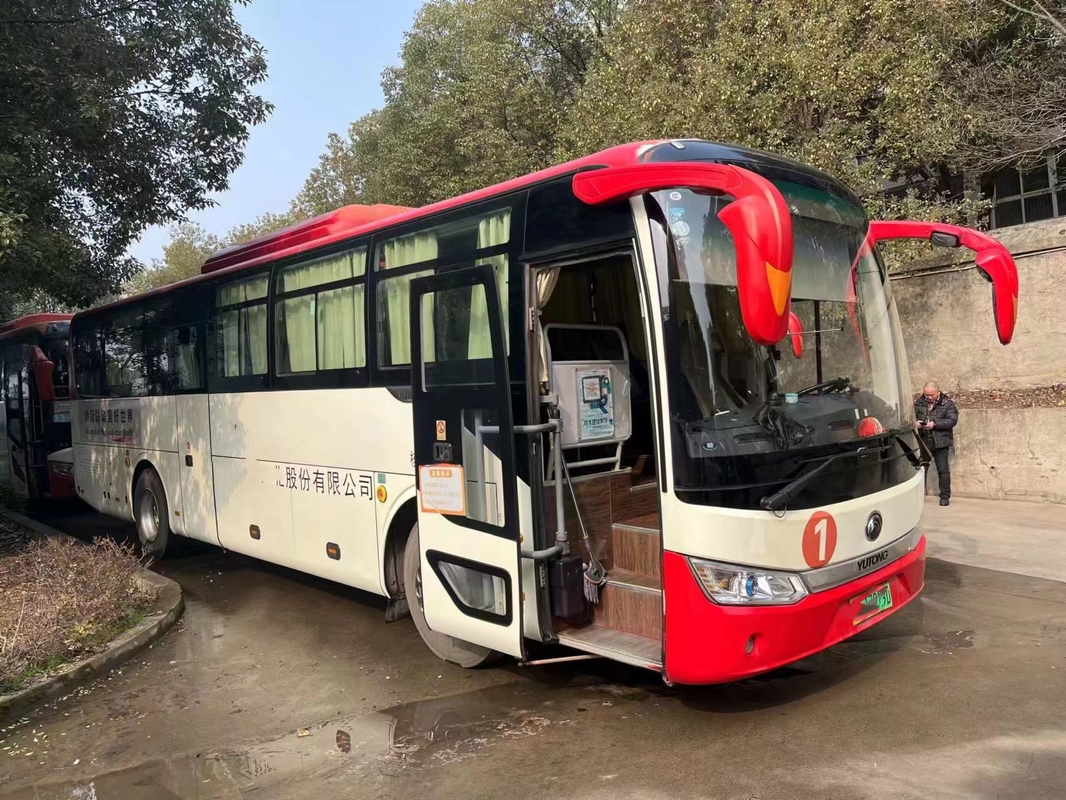 Ônibus Usado Para Venda Yutong ZK6115 Pure Electirc Coach Ônibus 48 Assentos 2017 Ano Janela Deslizante