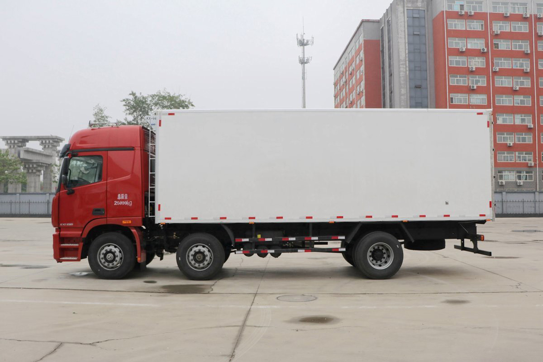 Foton GTL caminhão pesado de telhado alto ar condicionado de meia fila de assentos 280 HP 6X2 9,45m Auman BJ5259 caminhão refrigerado