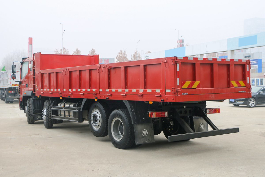 Ruiwo BJ3314 Donkey Kong ES7 Yuchai Motor 270 hp 8X2 10 velocidades Airbag Assento absorvente de choque 7.2m Foton Dump Truck