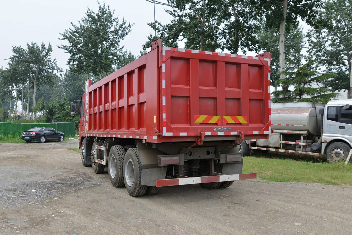 SX3315 Shaanxi Dump Truck Xuande X6 10-velocidade 270 cavalos 8X4 6,8 metros traseiro Flip-Up Dump Truck