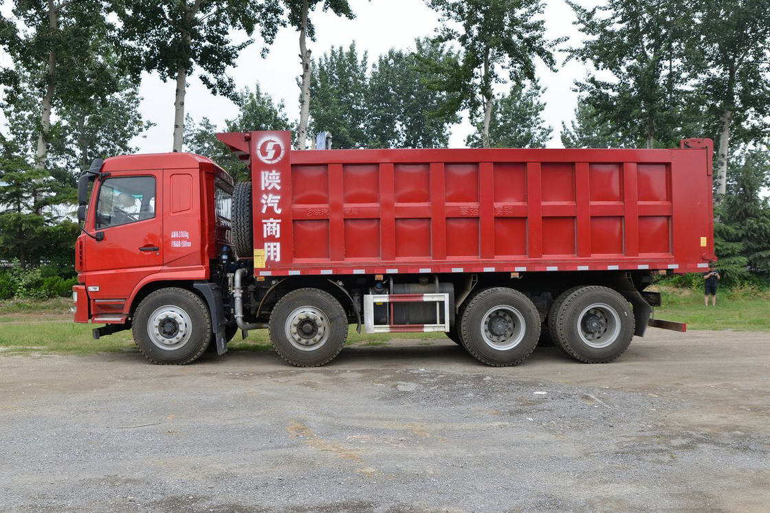 SX3315 Shaanxi Dump Truck Xuande X6 10-velocidade 270 cavalos 8X4 6,8 metros traseiro Flip-Up Dump Truck