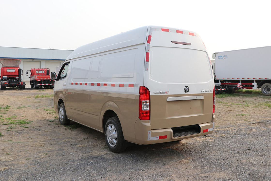 Carro de negócios usado Foton Fengjing G7 2020 Edição comercial 160HP 2.4L gasolina 10 lugares ônibus de telhado alto de eixo longo