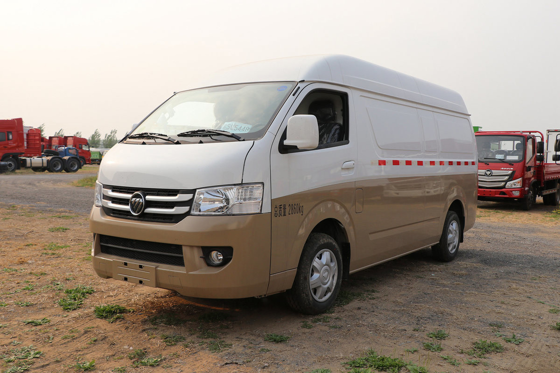 Carro de negócios usado Foton Fengjing G7 2020 Edição comercial 160HP 2.4L gasolina 10 lugares ônibus de telhado alto de eixo longo