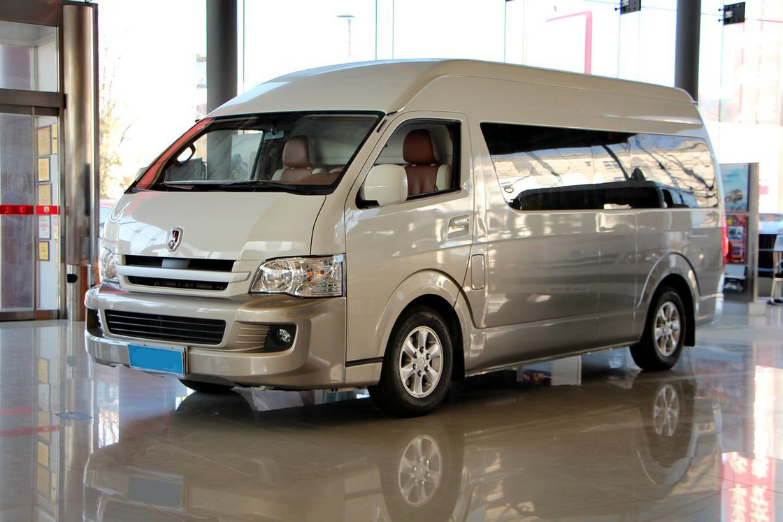Usado Jinbei Hiace L 2020 Luxury Gasoline RWD Manual 5 velocidades 139HP 2.4L 14 lugares caminhão comercial