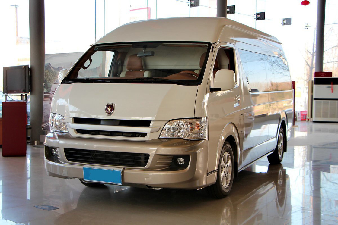 Usado Jinbei Hiace L 2020 Luxury Gasoline RWD Manual 5 velocidades 139HP 2.4L 14 lugares caminhão comercial