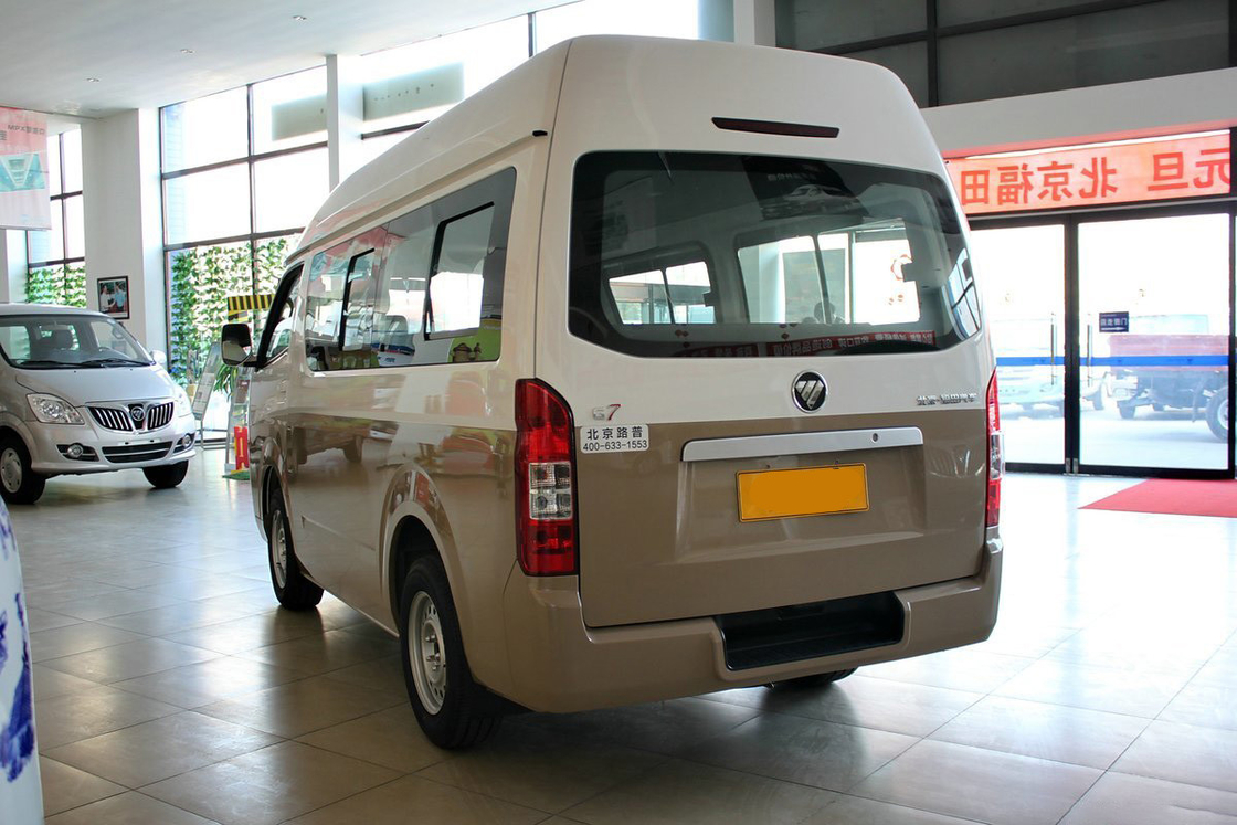 Minibus Foton usado 2022 Edição comercial Manual a gasolina 5 velocidades 160 CV 10 lugares Porta deslizante à direita