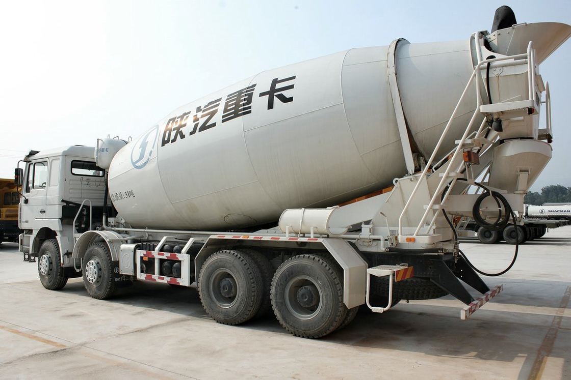 Shaanxi Automóvel Camião Pesado Delong F3000 375HP 8X4 Hidráulico Assento Principal Caminhão Mixer de concreto