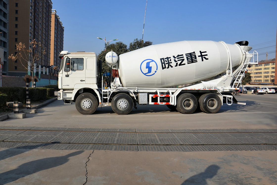 Shaanxi Automóvel Camião Pesado Delong F3000 375HP 8X4 Hidráulico Assento Principal Caminhão Mixer de concreto