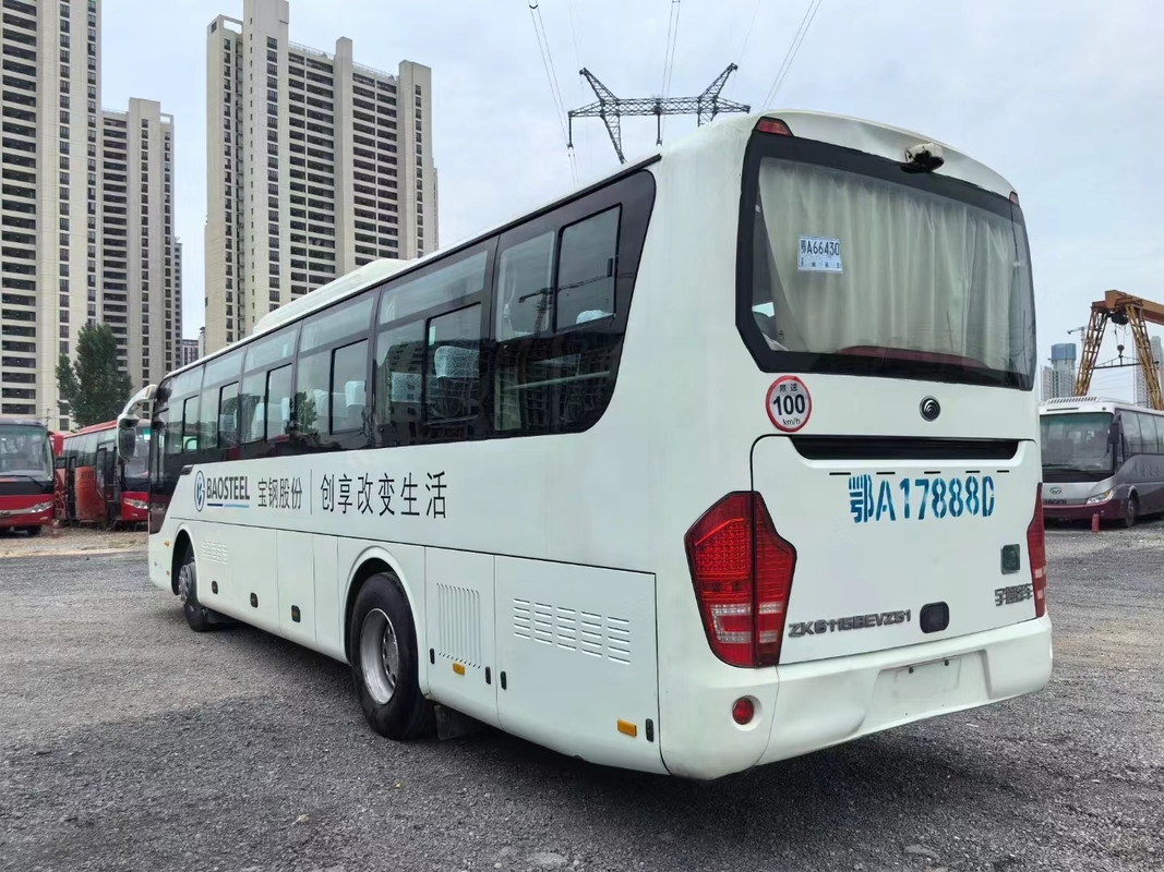Ônibus elétrico para venda 48 lugares China Ônibus Yutong ZK6115 Folha Primavera 2017 Ano 300KM por carga