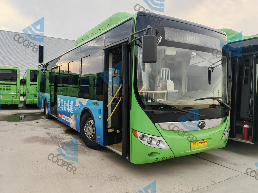 Ônibus urbano usado a GNC Yutong Elétrico e híbrido a GNC 23 lugares 77 passageiros Nigéria África Ocidental