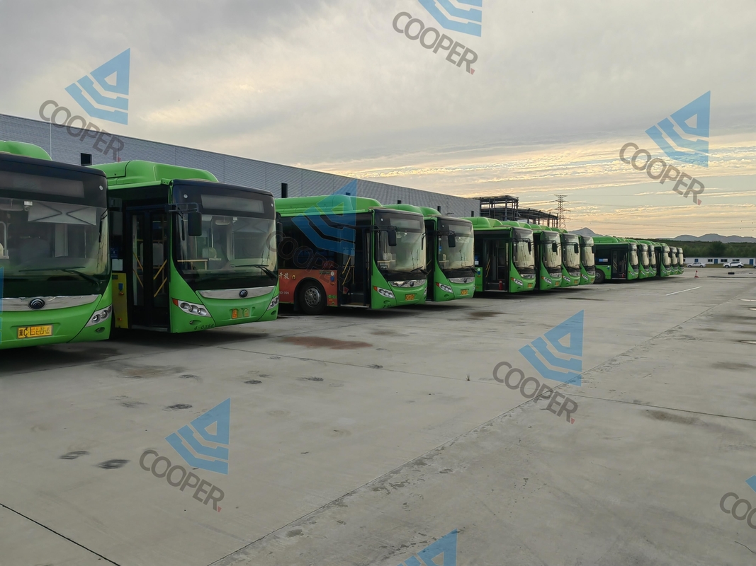 Ônibus urbano usado a GNC Yutong Elétrico e híbrido a GNC 23 lugares 77 passageiros Nigéria África Ocidental