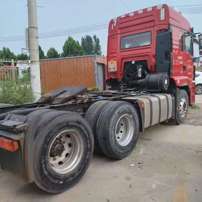 Trator Usado Caminhão Chinês Shacman M3000s 460hp Forte Weichai 6*4 Reboque 50 toneladas Pesado