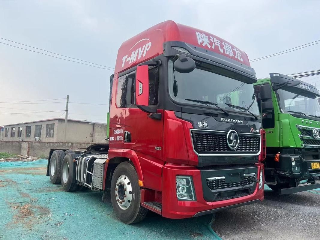 Tractor Truck Head Roof High X5000 Shacman Horse 450hp Motor a diesel Alto Original 10 rodas