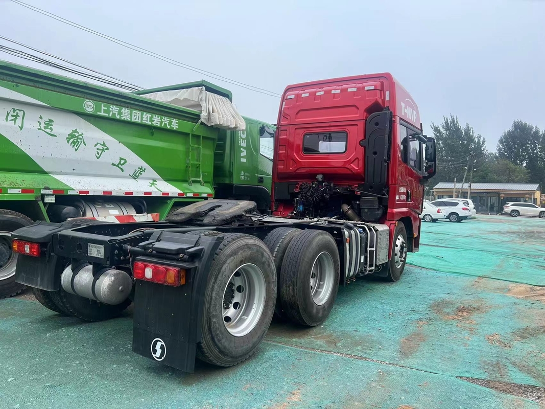 Tractor Truck Head Roof High X5000 Shacman Horse 450hp Motor a diesel Alto Original 10 rodas