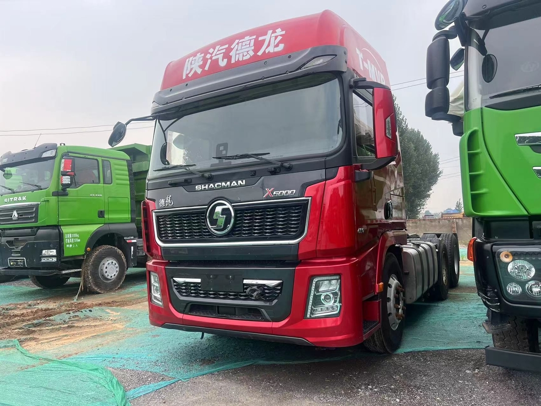 Tractor Truck Head Roof High X5000 Shacman Horse 450hp Motor a diesel Alto Original 10 rodas
